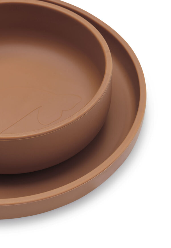 set table silicone caramel