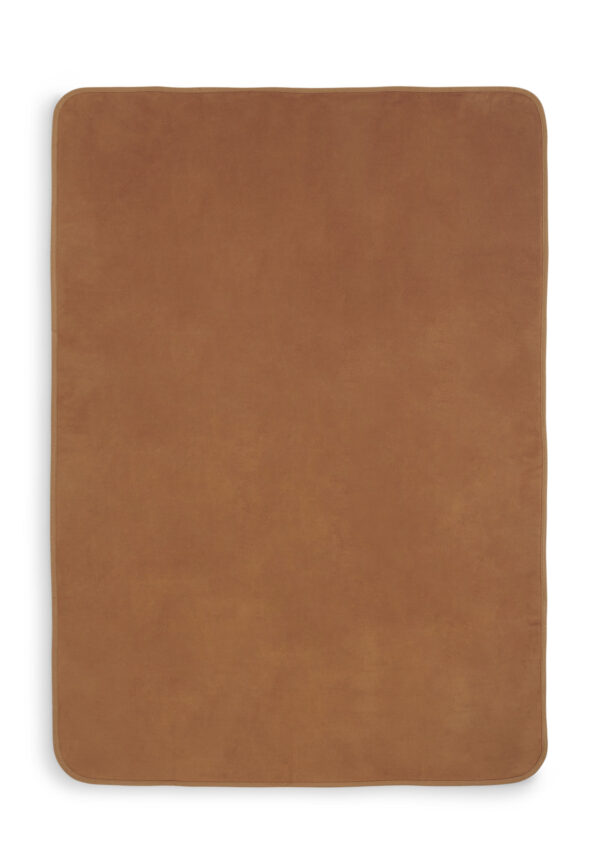 couverture 75x100 caramel