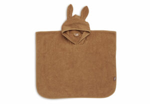 poncho de bain caramel