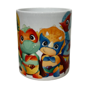 Mug famille super dinosaure