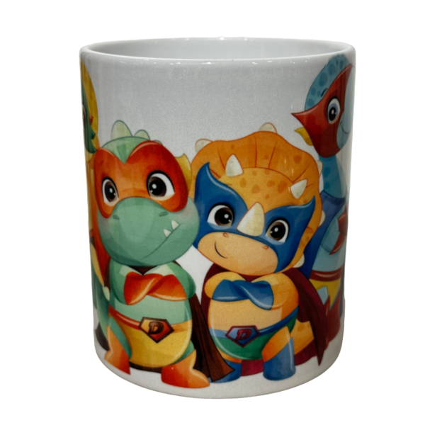 Mug famille super dinosaure