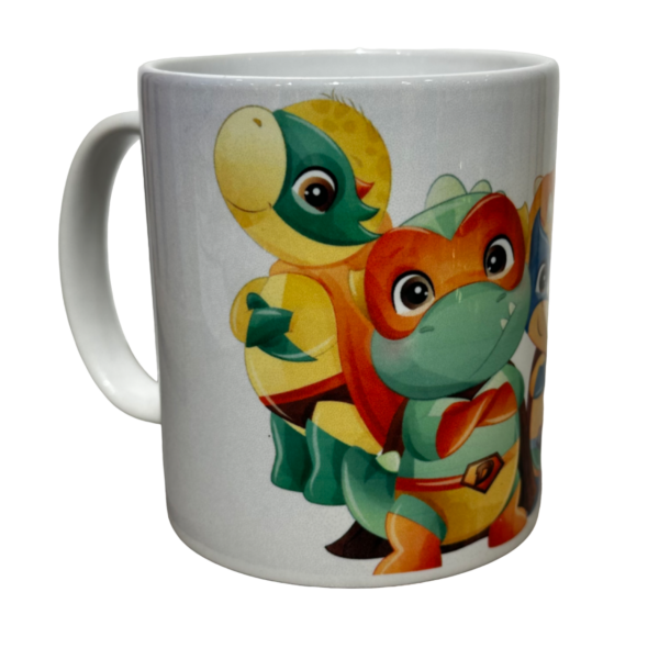 Mug famille super dinosaure