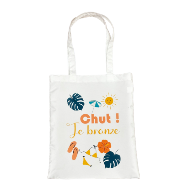 tote bag chut je bronze