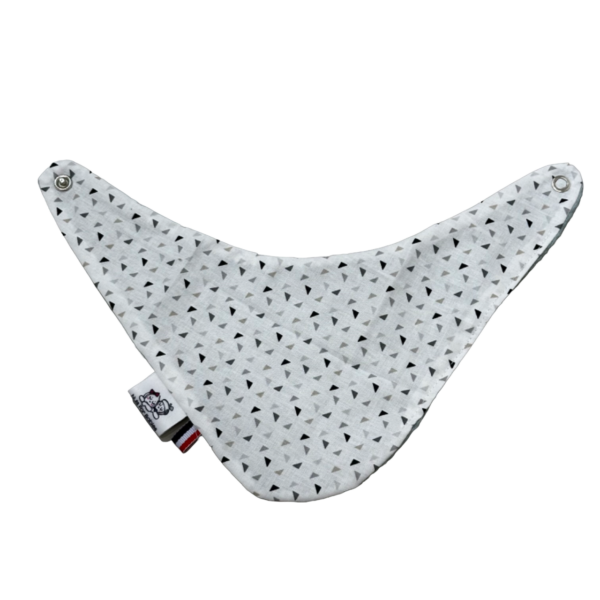 BAVOIR BANDANA 0-12 MOIS PETIT TRIANGLE