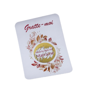 Carte à gratter