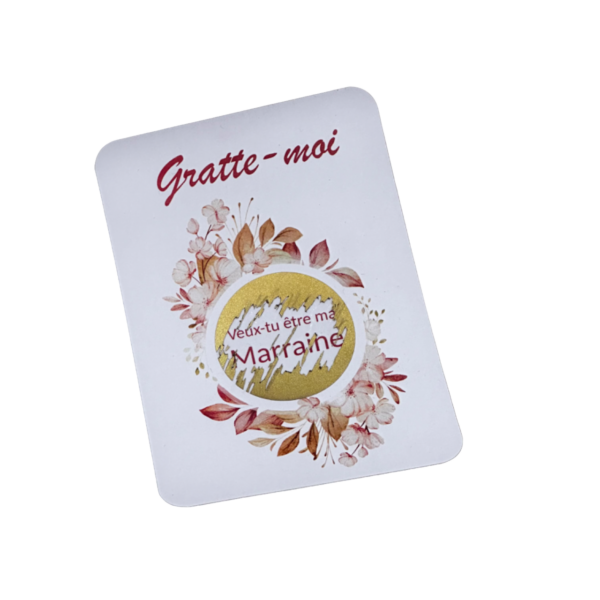 Carte à gratter