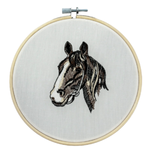 TAMBOURIN CHEVAL 15CM