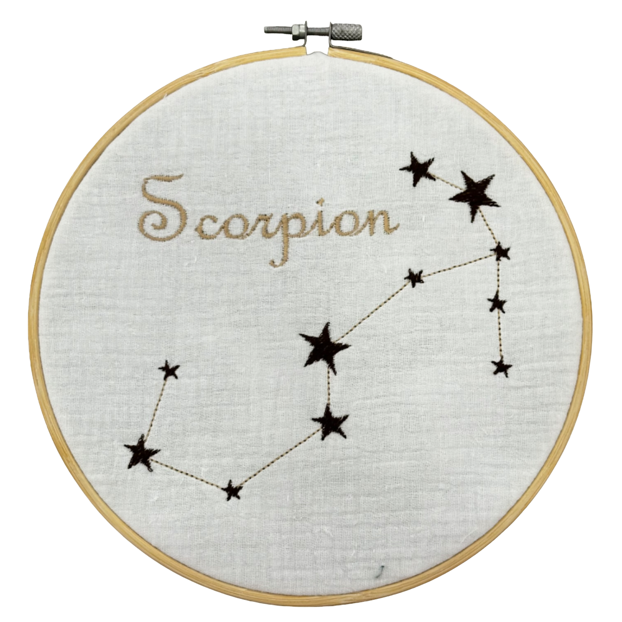 TAMBOURIN CONSTELLATION SCORPION 20CM