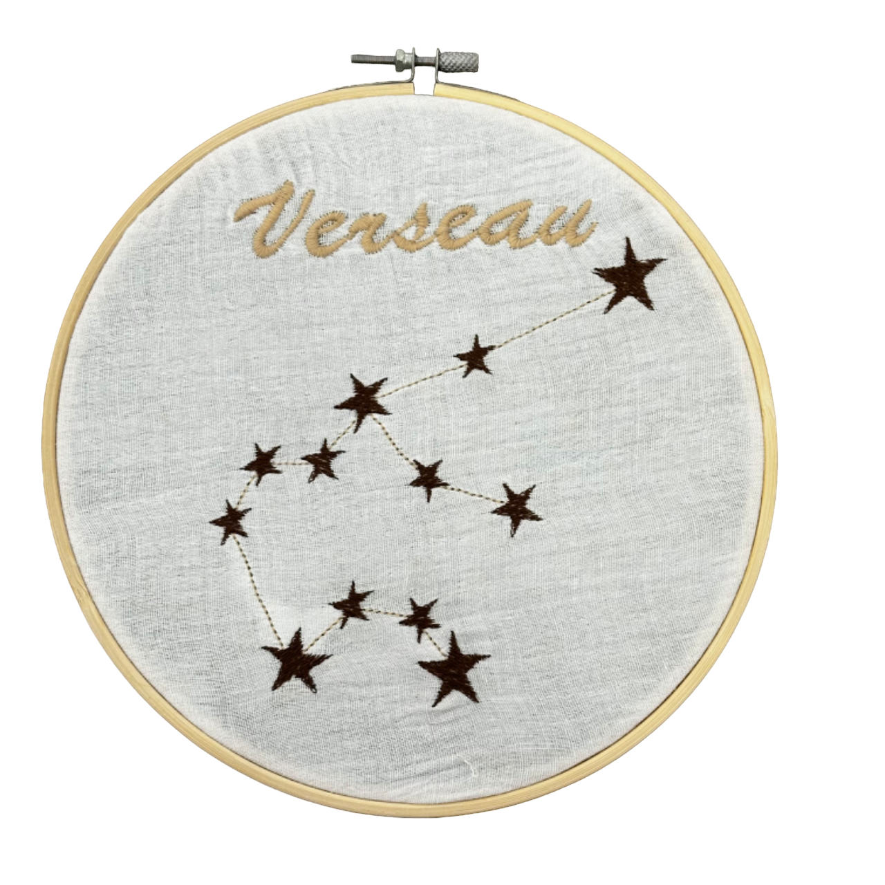 TAMBOURIN CONSTELLATION VERSEAU 20CM