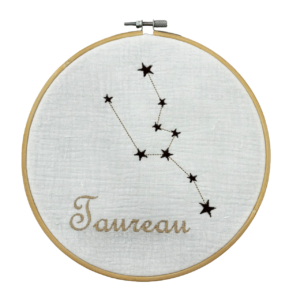 TAMBOURIN CONSTELLATION TAUREAU 20CM