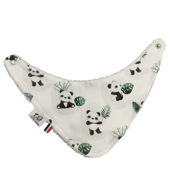 Bavoir bandana 0-12 mois panda