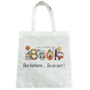 tote bag boo halloween