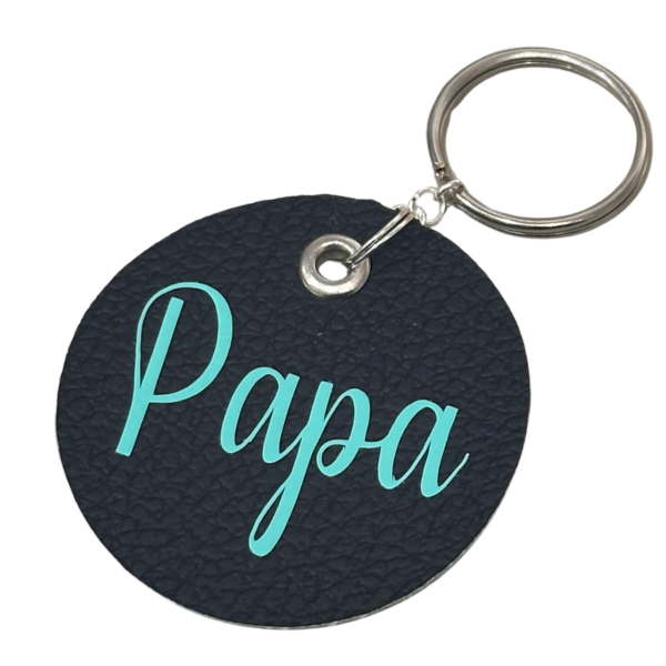 PORTE CLÉS ROND PAPA