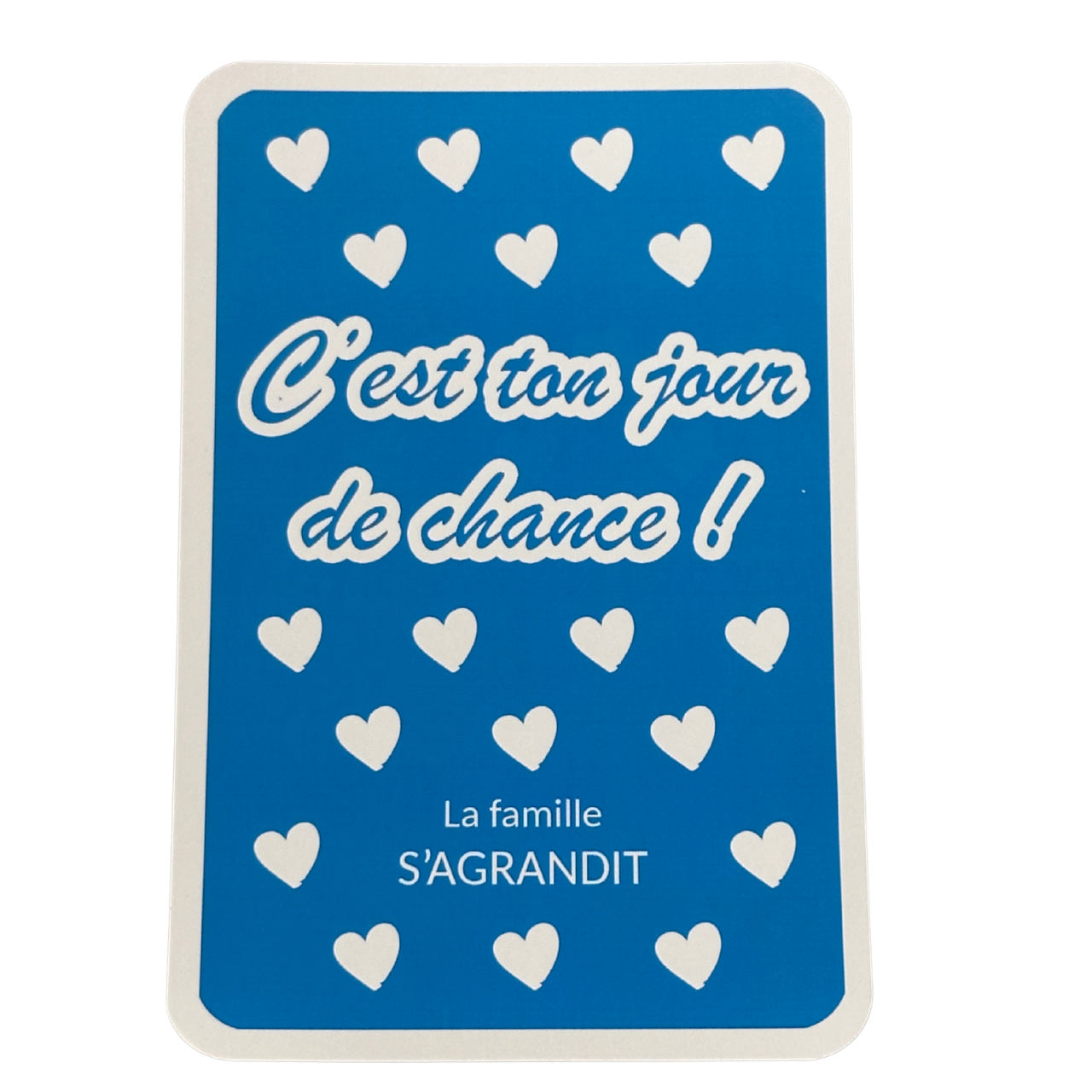 Carte à gratter surprise