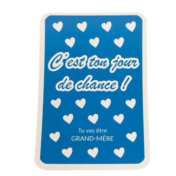 Carte à gratter surprise