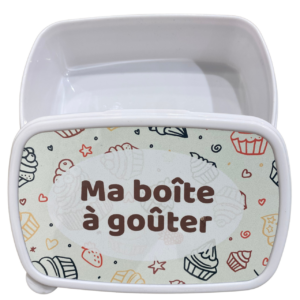 BOÎTE À GOÛTER GOURMANDISES