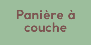 Panière à couche